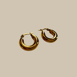 Mini Soren 18k Gold Huggie Hoop Earrings