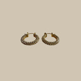 Phenix Pavé Hoop Earrings