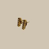 Kolby 18k Gold Bar Earrings