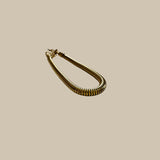 Levi 18K Gold Snake Chain Bracelet