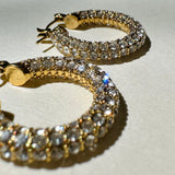 Phenix Pavé Hoop Earrings