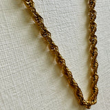 Lulu 18k Gold Filled Rope Chain Necklace