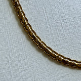 Capri 18k Gold Vintage Weave Necklace