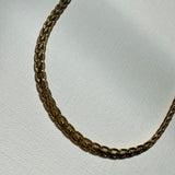 Capri 18k Gold Vintage Weave Necklace