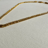 Taylor 18k Gold Twisted Chopin Chain Necklace