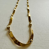 Charlie 18K Gold Twist Chain Necklace