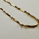 Charlie 18K Gold Twist Chain Necklace