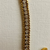 Zuri 18k Gold Classic Tennis Chain Bracelet